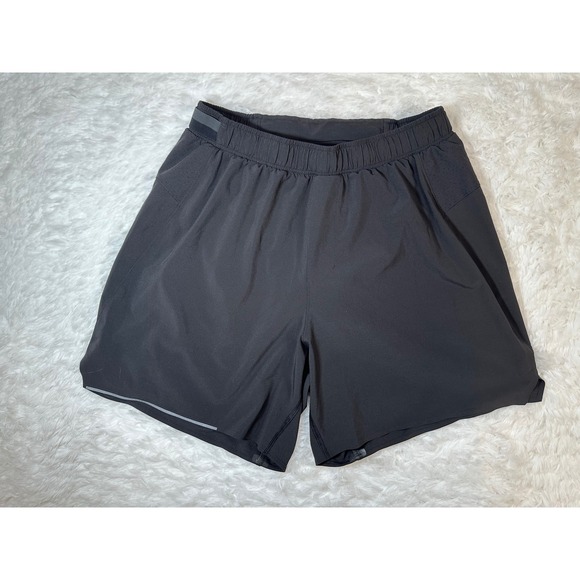 Lululemon Mens Surge Shorts 6" *Black size Medium - Picture 1 of 3